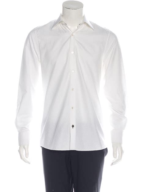 wit shirt louis vuitton|white louis vuitton dress shirt.